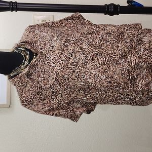 NWT 100% Linen Rachel Zoe button up blouse